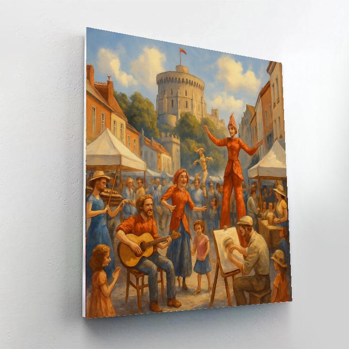 Windsor Festival - United Kingdom Paint By Numbers Kits