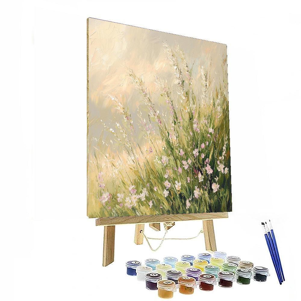 Leonardo Da Vinci Inspired Swaying Meadows  Paint By Number