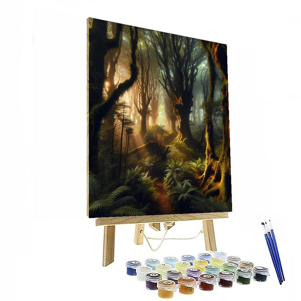 Mystic Forest Reverie Paint By Number