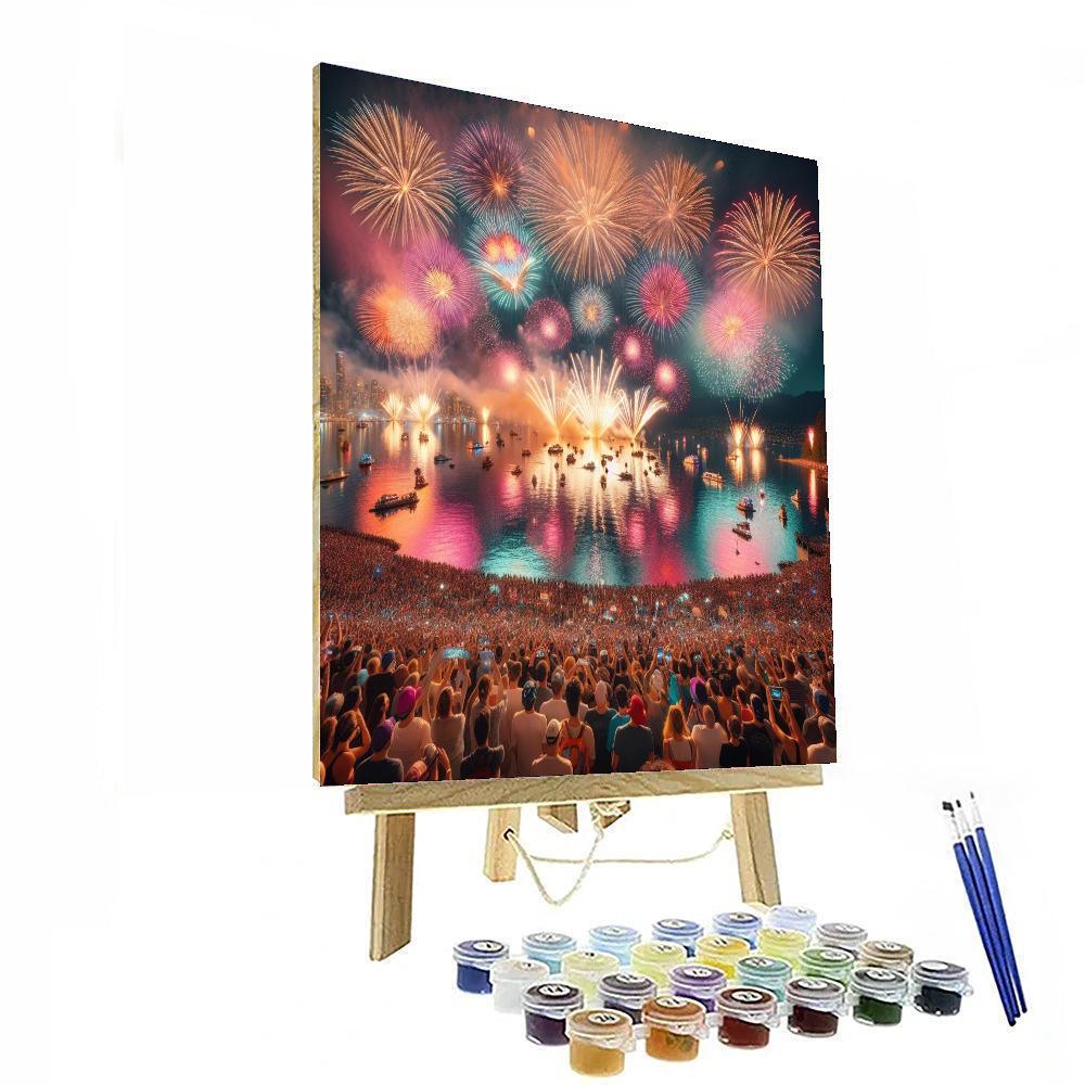 Celebration Of Light - Vancouver DIY Paint By Numbers