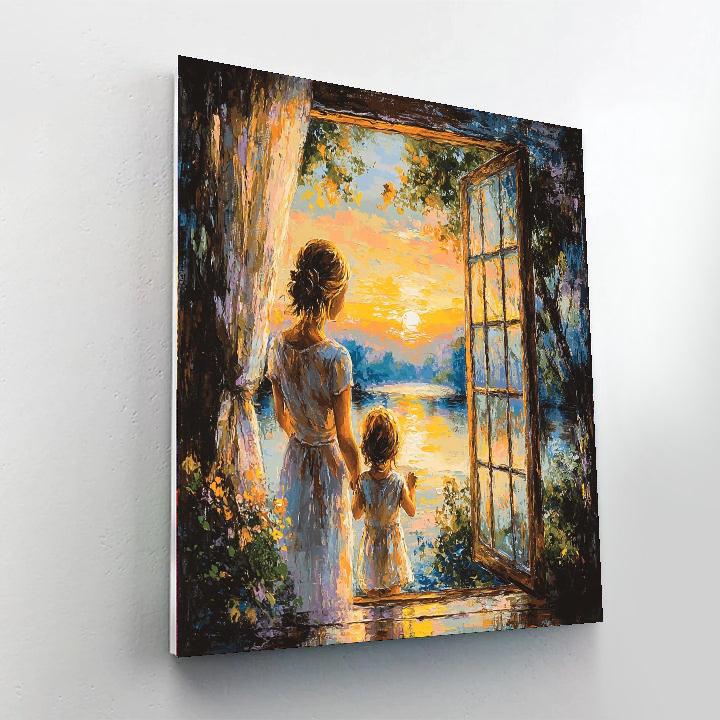 Harmonies At Dawn Painting Number Kit