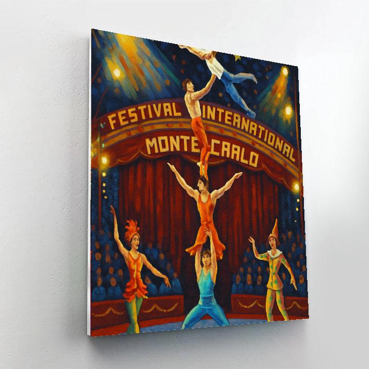 Circus Festival - Monaco Numbered Painting Kits