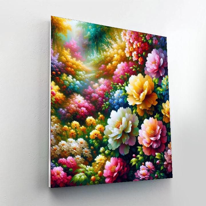 Enchanting Springtime Paint By Number