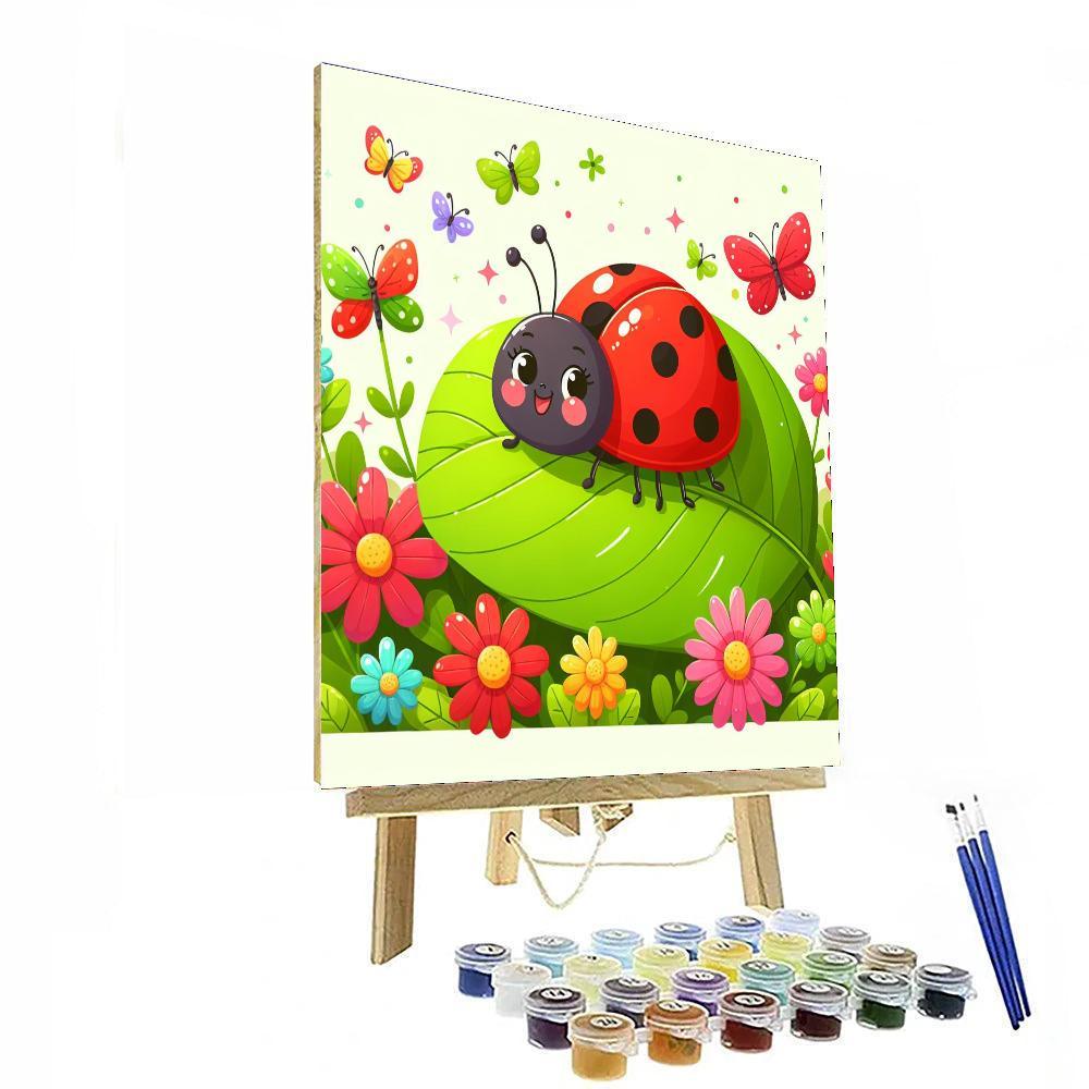 Brilliant Bug World Painting Number Kit