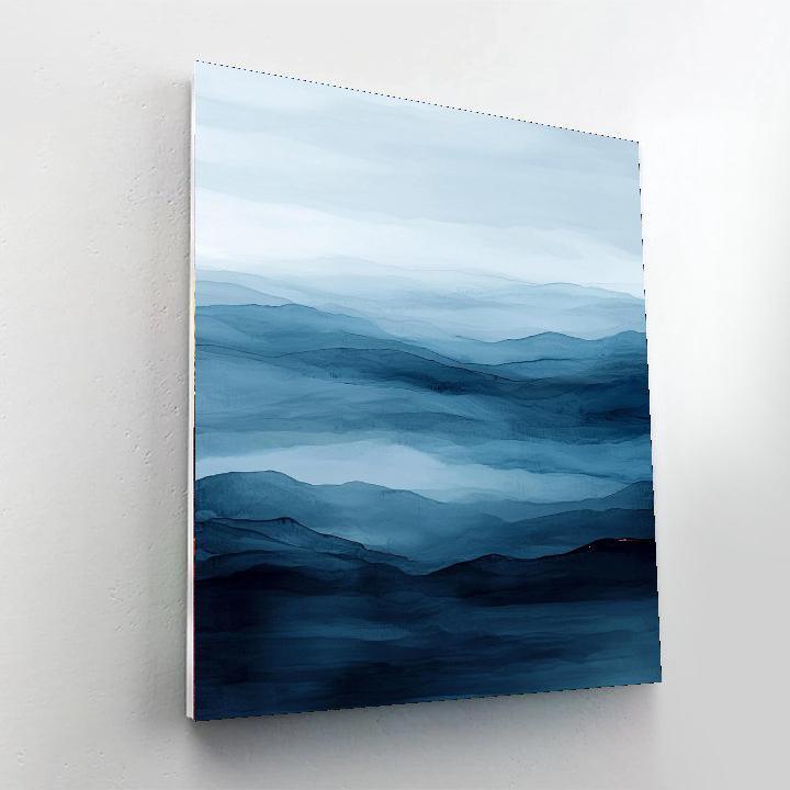 Mark Rothko Inspired Fields Of Reflection  Painting By Numbers Kit