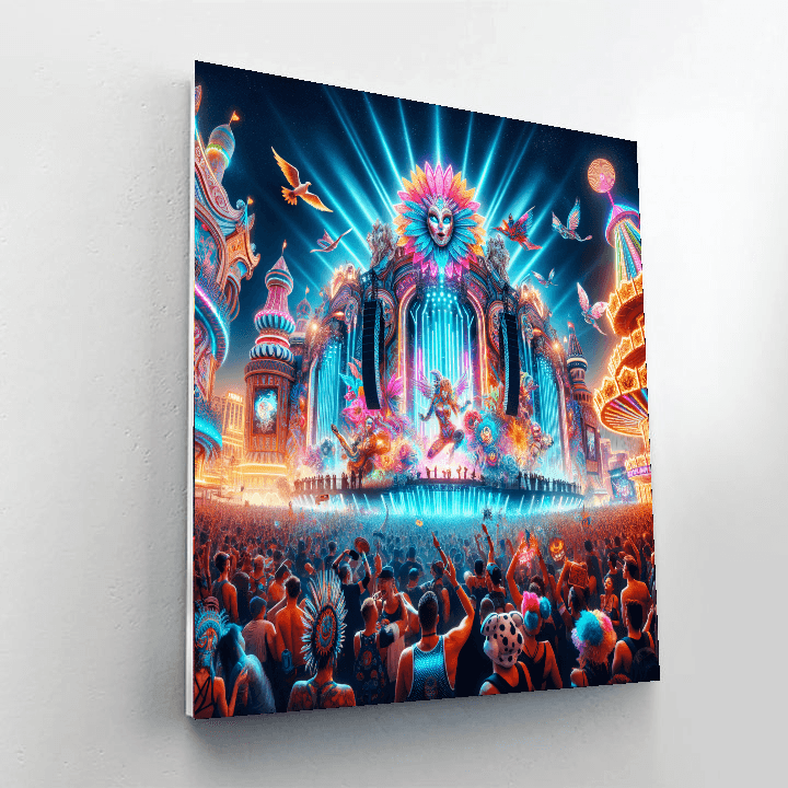 Electric Daisy Carnival - United States Numbered Painting Kits