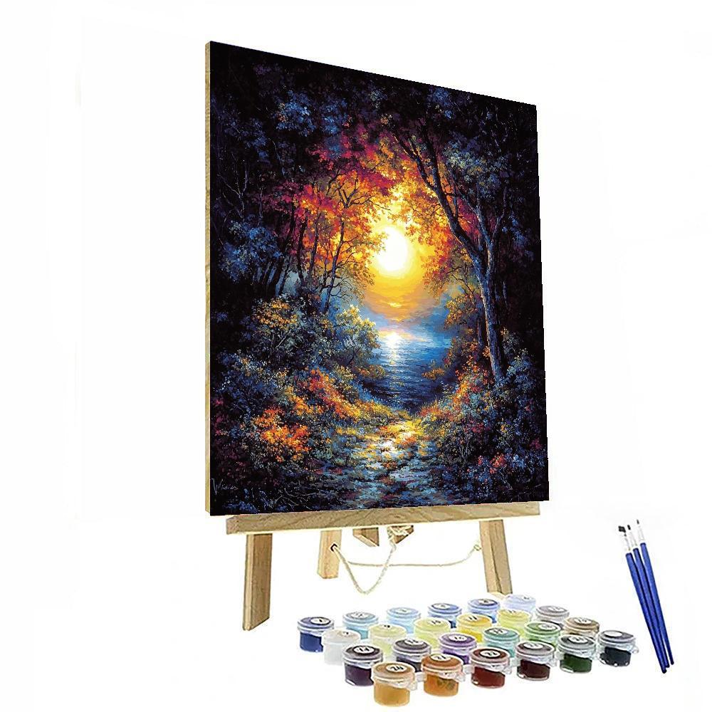 Caravaggio Inspired Illusive Harmony  Painting By Numbers Kit