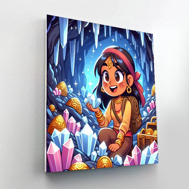 Mystic Cave Discovery Painting Number Kit