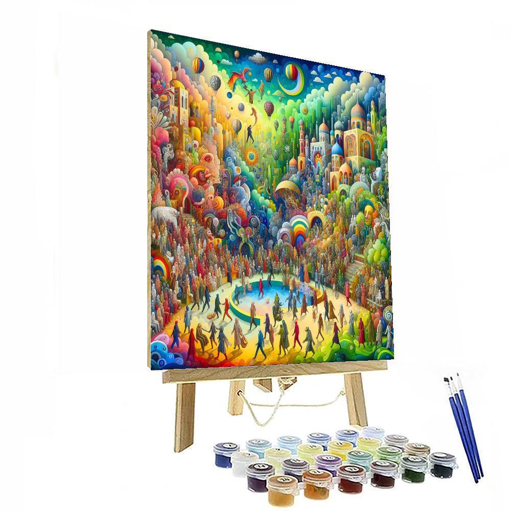 Alice's Wonderland Escape Paint By Numbers Kits
