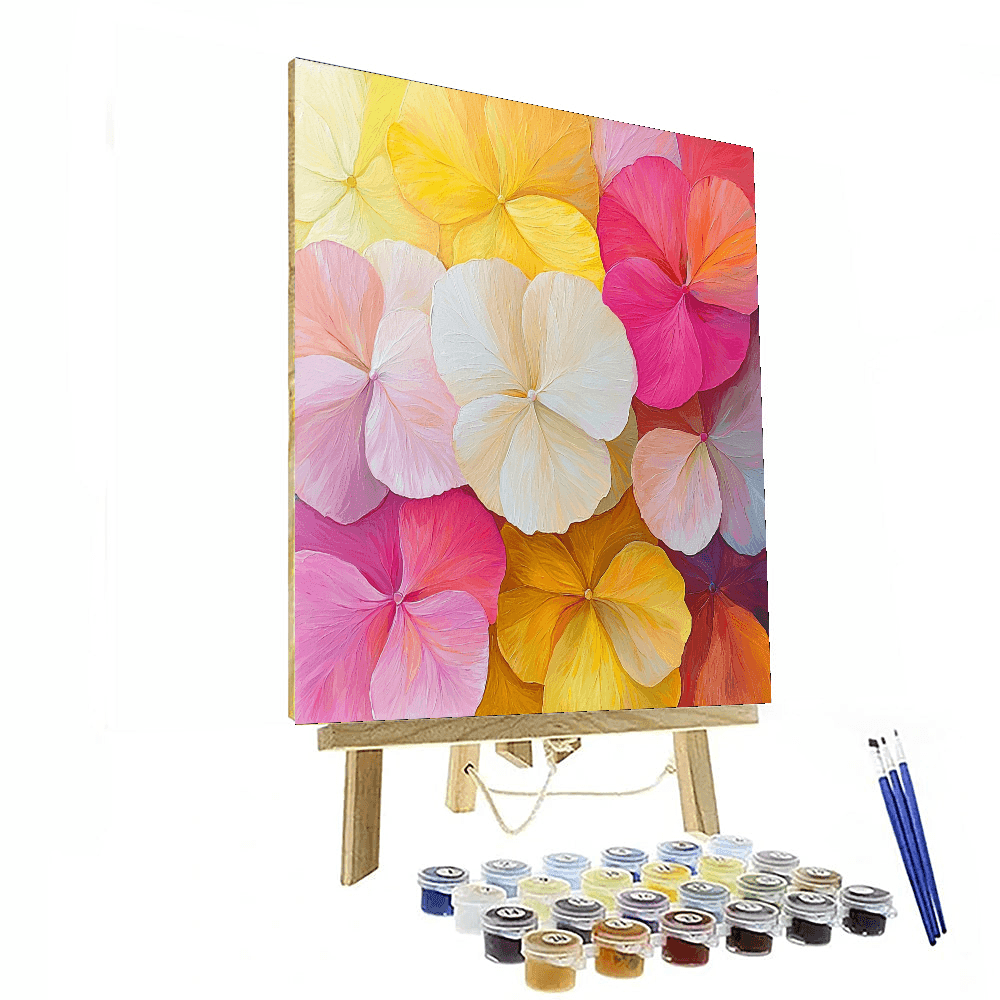 Renoir Inspired Charming Petals  Painting By Numbers Kit