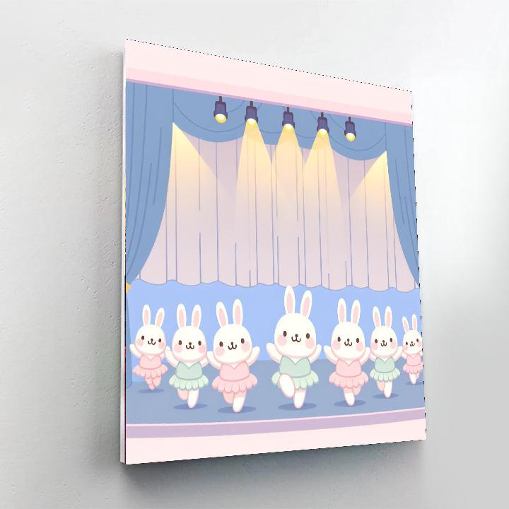 Ballet Bunnies Paint By Numbers Kits
