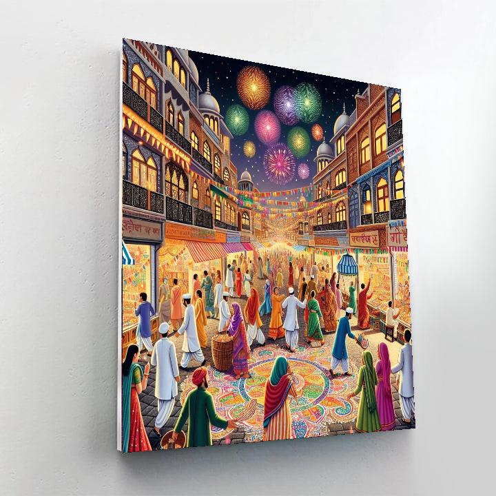 Diwali Fest - Singapore DIY Paint By Numbers