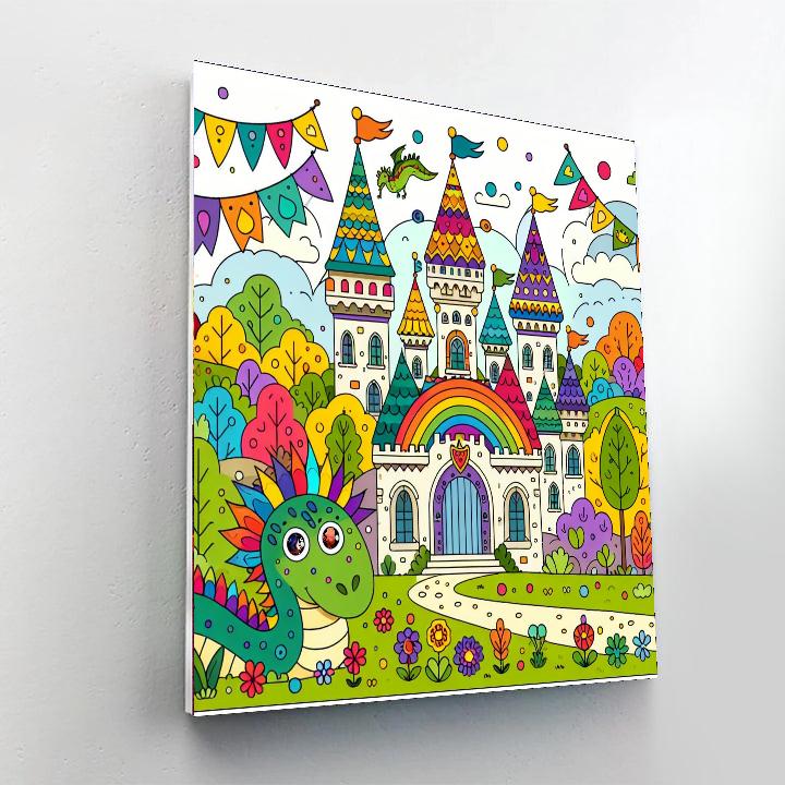 My Fantasy Castle Painting By Numbers Kit