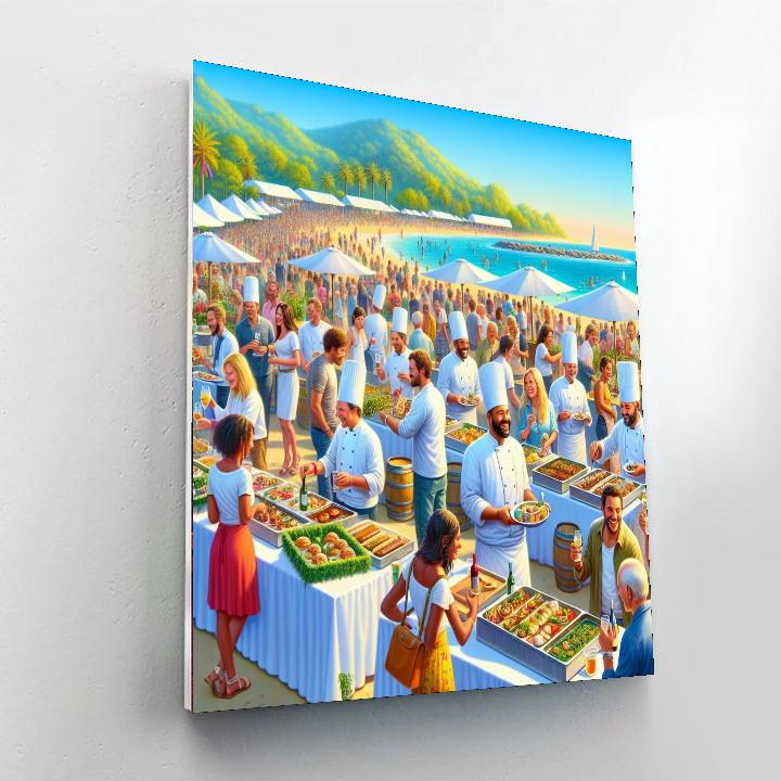 Noosa Food & Wine Festival - Australia Paint By Color