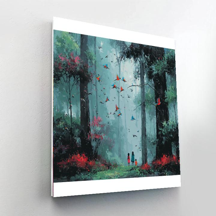 Nature's Orchestra Paint By Color