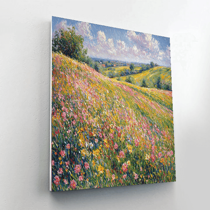 Claude Monet Inspired Joyful Meadows  Painting By Numbers Kit