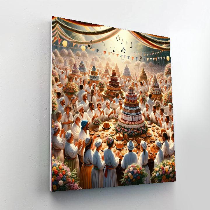 Bolo Da Oração - Portugal DIY Paint By Numbers