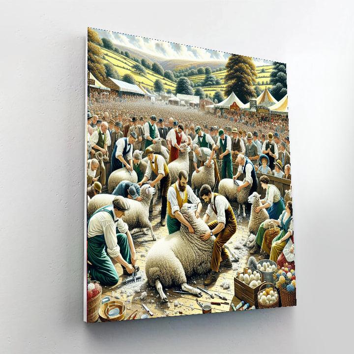 Golden Shears - Masterton, New Zealand Paint By Numbers