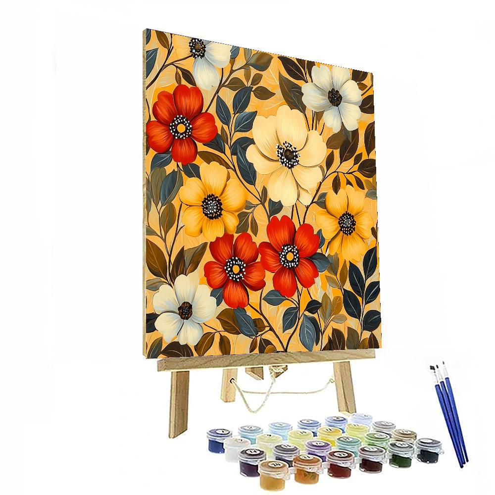 Frida Kahlo Inspired Eternal Garden Of Emotions  Painting By Numbers Kit