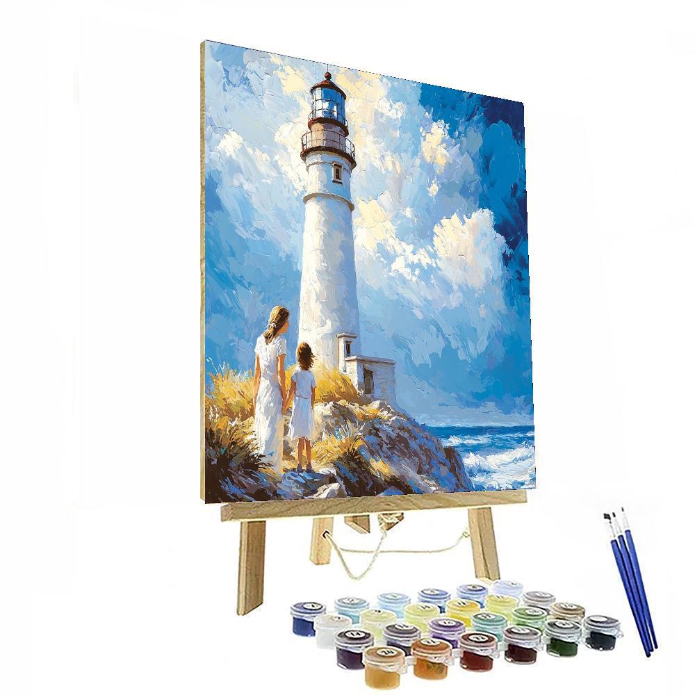 The Lighthouse Of Love Paint By Numbers Kits