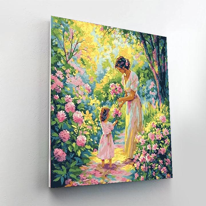 Mother's Love In Bloom Numbered Painting Kits