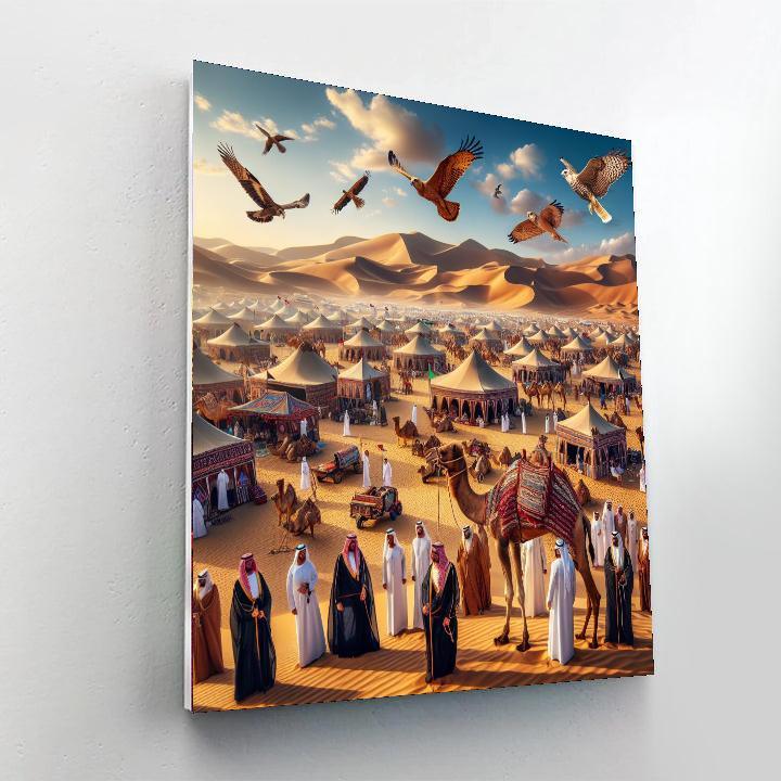 Al Dhafra Festival - Uae Paint By Color