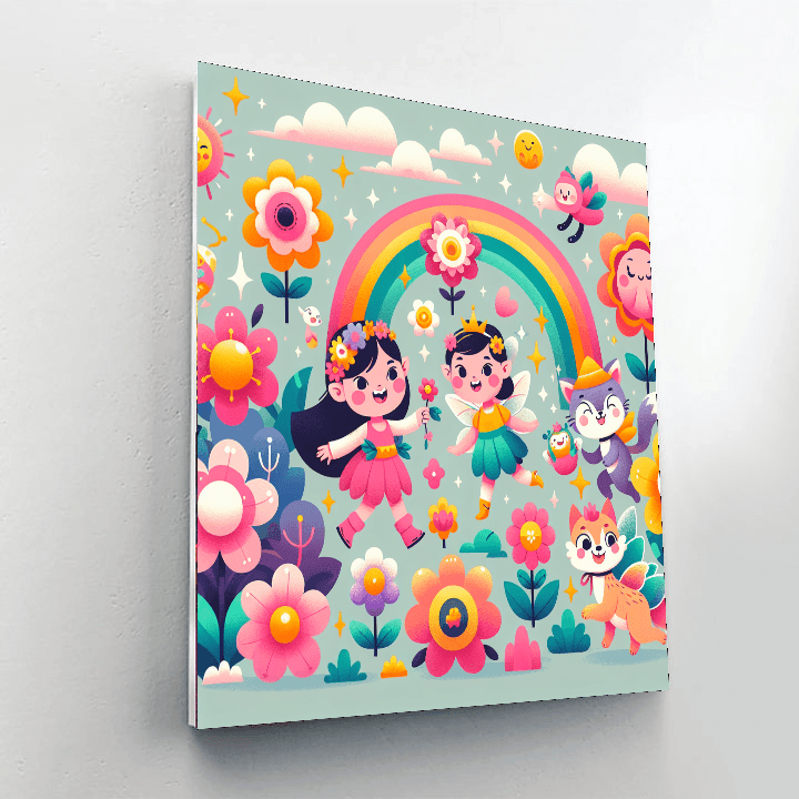 Wonderland Adventures DIY Paint By Numbers