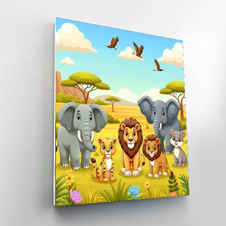 Wildlife Wonder Safari Paint By Numbers Kits
