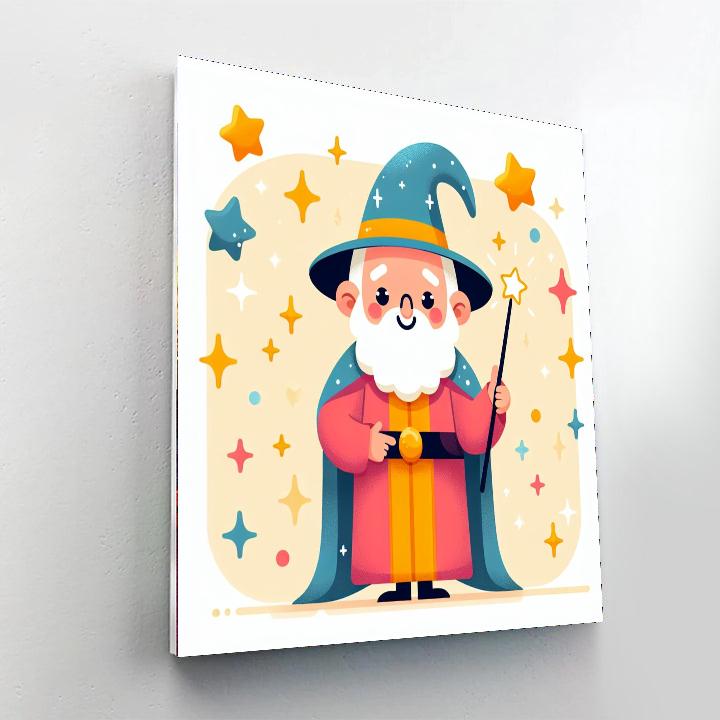 Silly Wizard Paint By Color