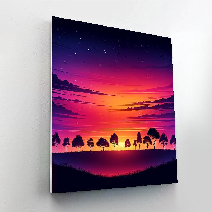 Sunset Escape Paint By Number