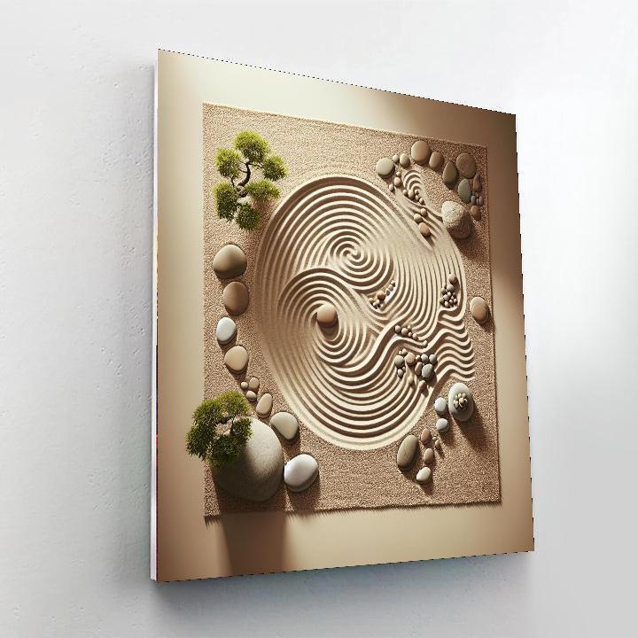 Serene Zen Moments Numbered Painting Kits