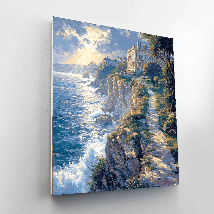 Cliff Walk Painting Number Kit