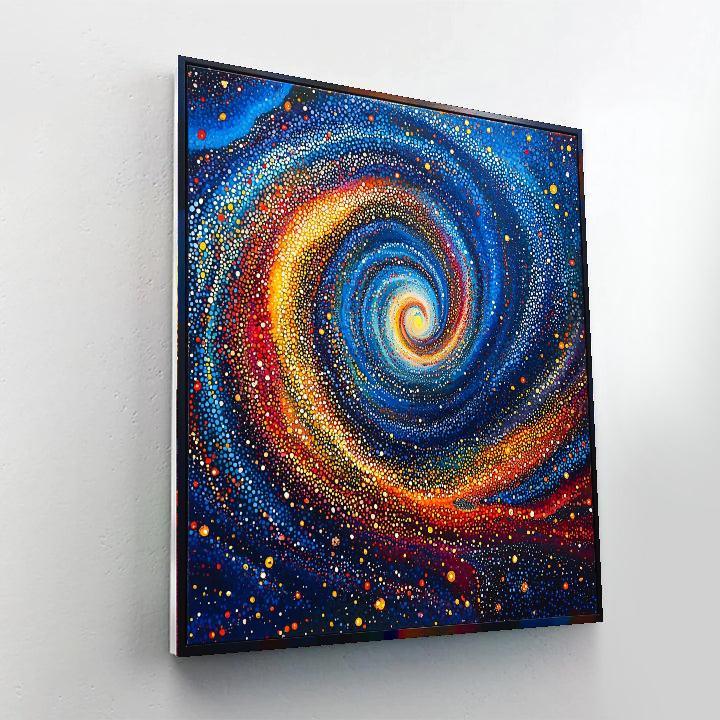 Yayoi Kusama Inspired Infinite Cosmos Delight  Paint By Number