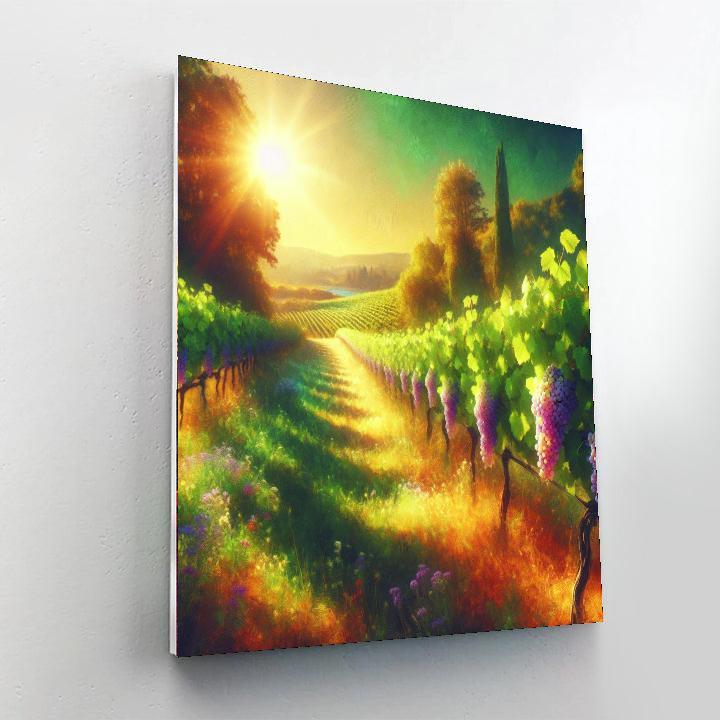 Mediterranean Vineyard Paint By Numbers Kits