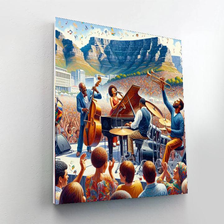 Cape Town International Jazz Festival - Cape Town, South Africa Numbered Painting Kits