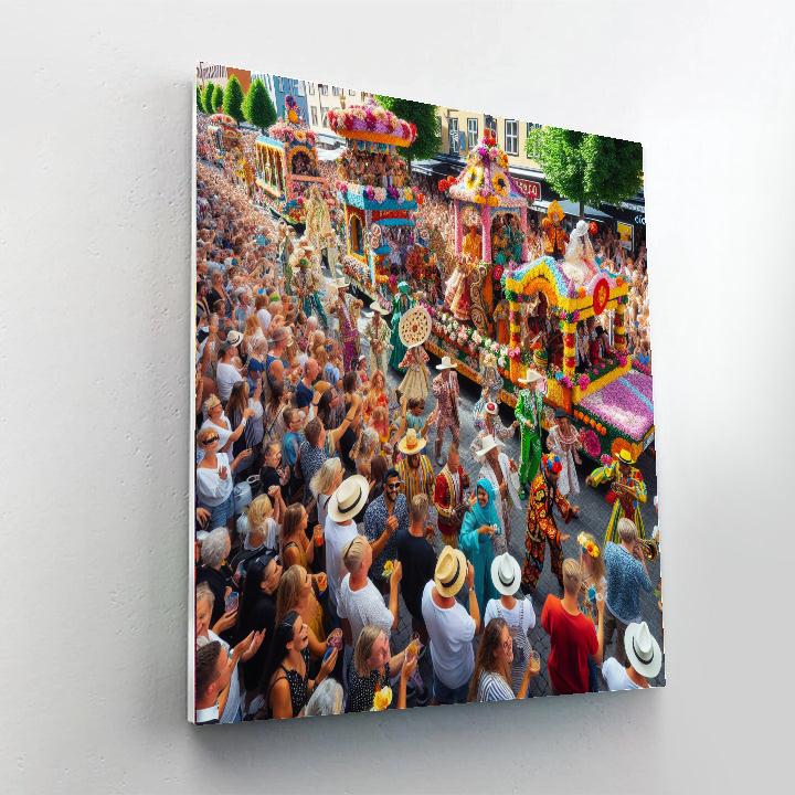The Carnival Of Norrköping - Sweden Paint By Numbers Art