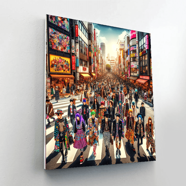 Harajuku Fashion Week - Japan Paint By Number