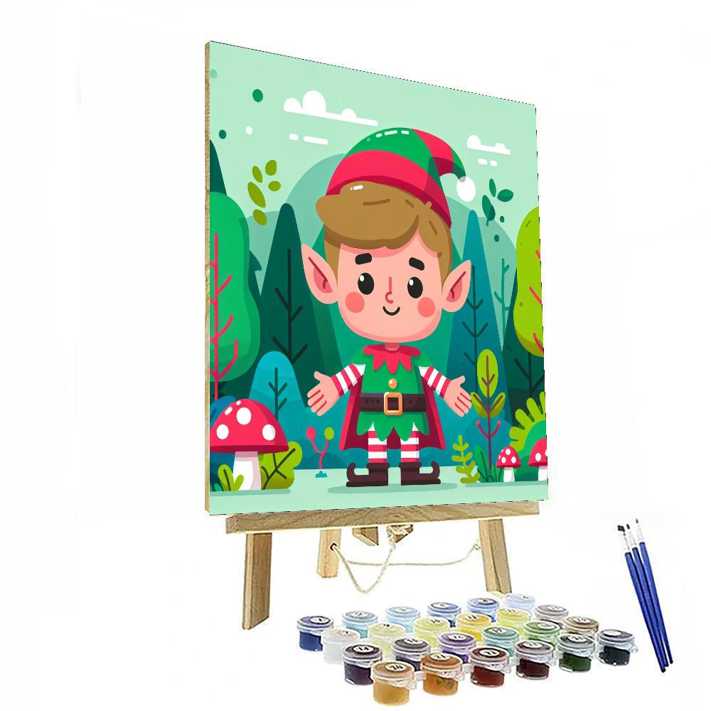 Fantasy Elf Kingdom Quest DIY Paint By Numbers