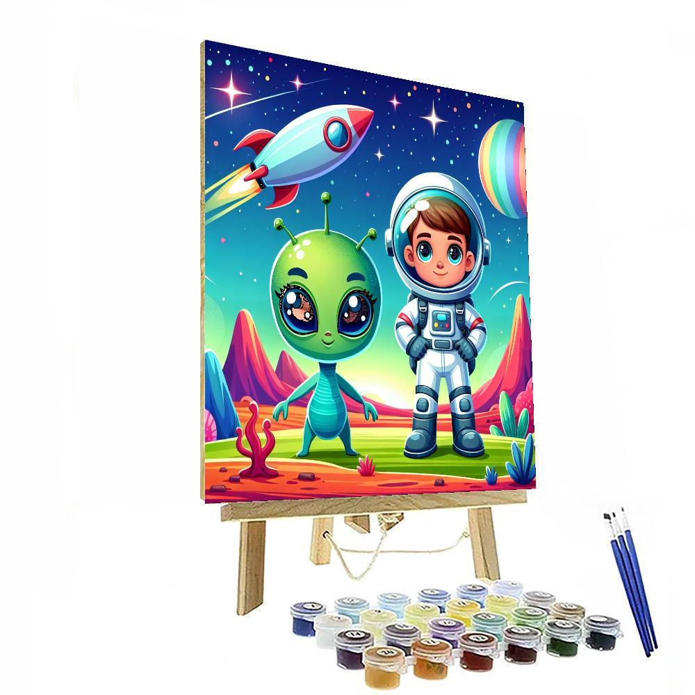 Galactic Guardians Quest Paint By Color