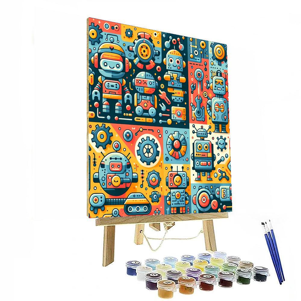 Robotic Wonders Painting Number Kit