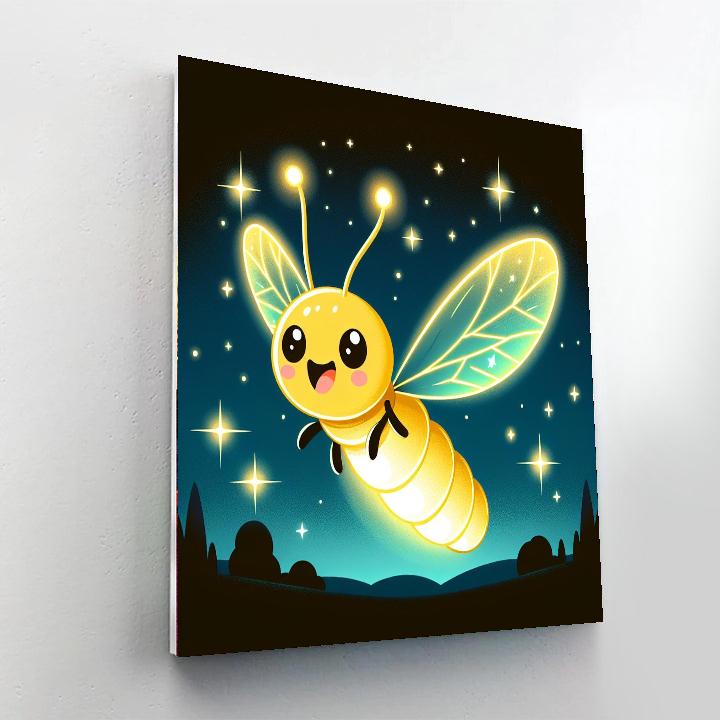 Radiant Firefly Painting By Numbers Kit