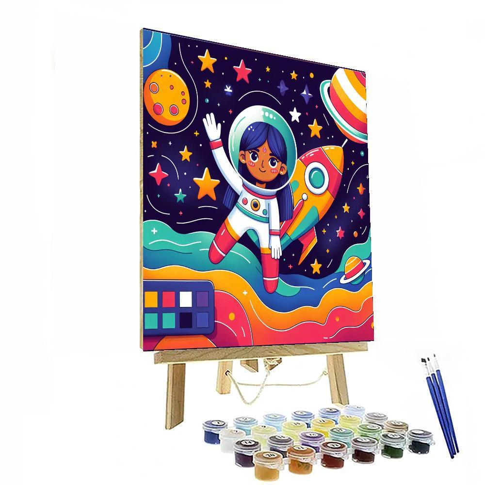 Space Mission Exploration Paint By Number