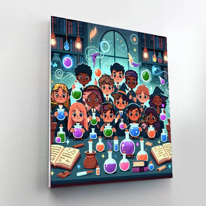 Magic Potions Class Paint By Number
