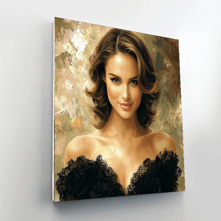 Natalie Portman: The Empowered Force Of The Stars Numbered Painting Kits