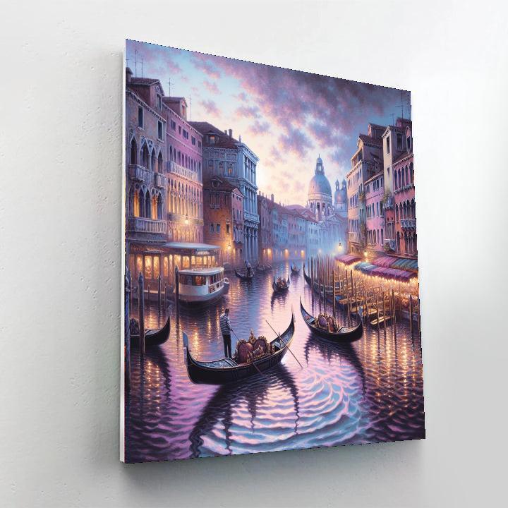 Twilight In Venice Paint By Numbers Kits