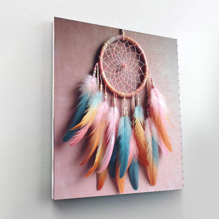 Boho Dreamcatcher Delight Paint By Color