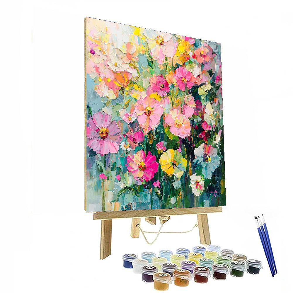 Paul Cézanne Inspired Whimsical Garden Abstractions  Paint By Numbers Kits