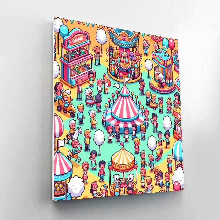 Creative Carnival Festival Paint By Number
