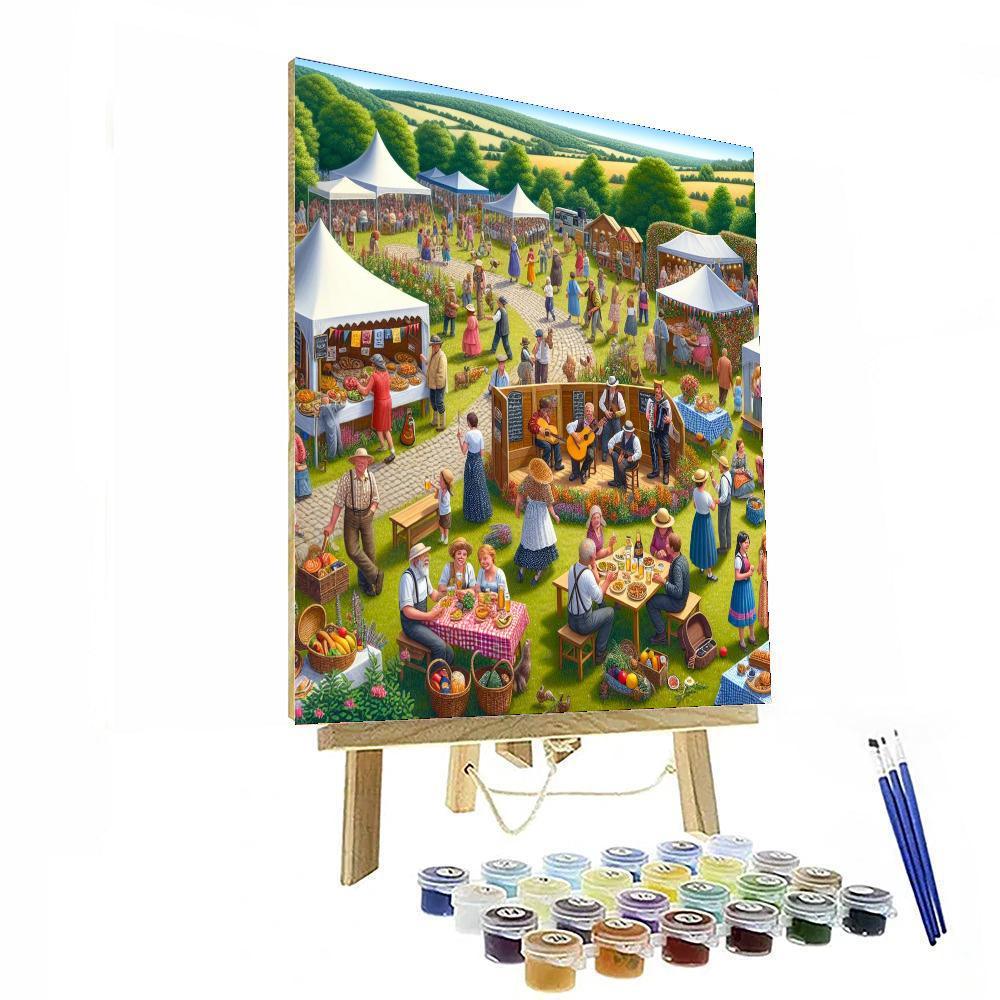 Wangler Festival - France Paint By Numbers Kits