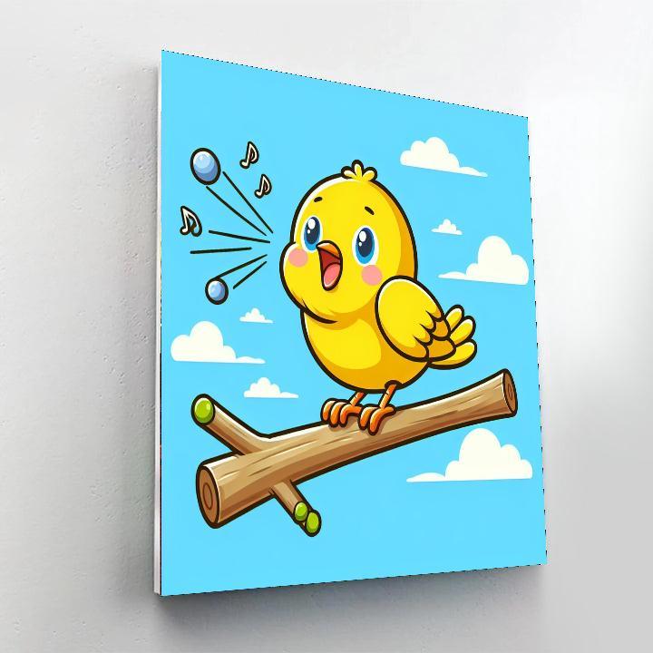 Singing Canary Paint By Numbers Kits